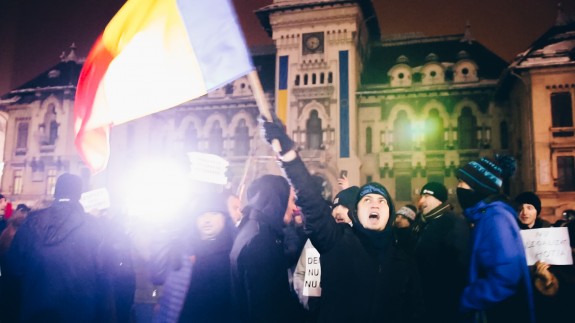 Protest amnistie si gratiere Craiova